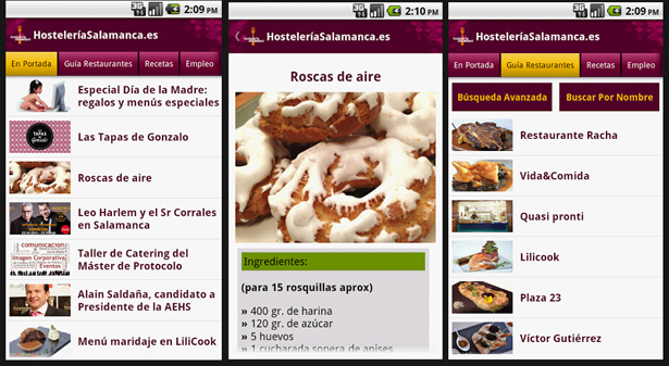 App de Hosteleria Salamanca