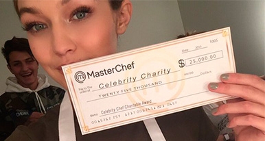 Gigi Hadid gana el especial solidario de MasterChef