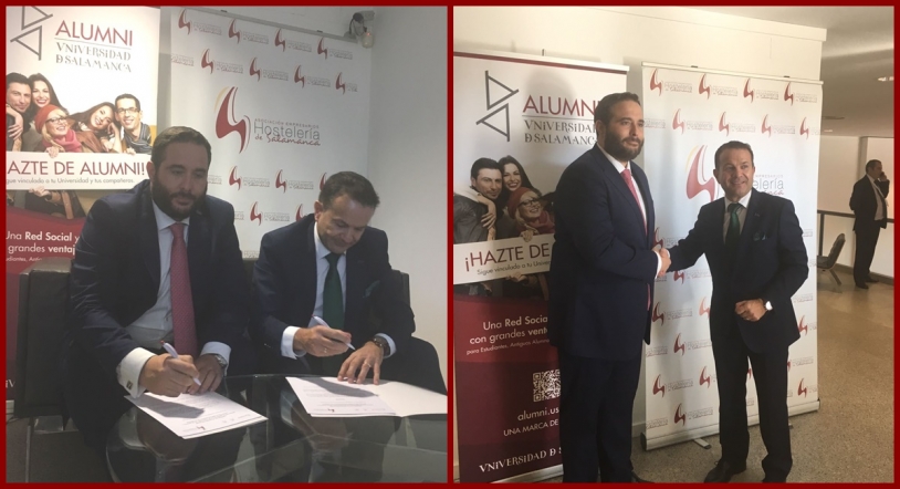 La Asociación de Empresarios de Hostelería de Salamanca colaborará con Alumni – USAL