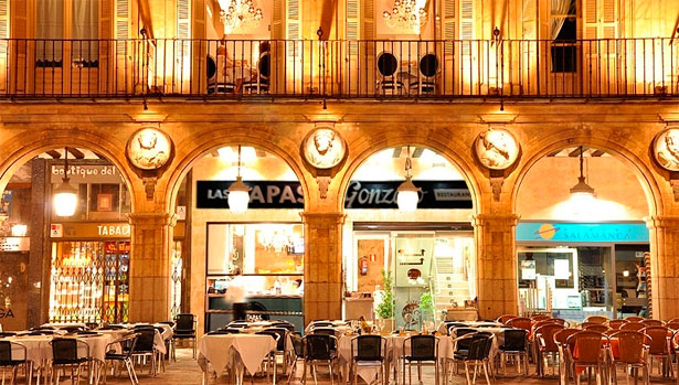 Terraza en Plaza Mayor de Salamanca