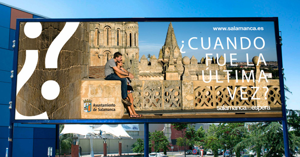 Valla publicitaria de Salamanca