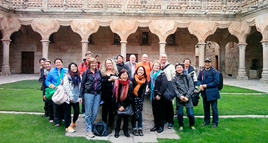 Salamanca, destino de dos destacados viajes de familiarización