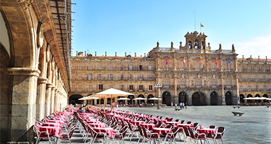 Agentes de viajes de los Emiratos Árabes visitan Salamanca
