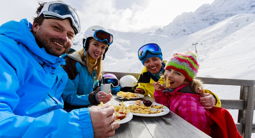 ¿Qué comer en un día de esquí?
