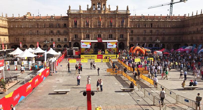 La Vuelta Ciclista a España llega a Salamanca