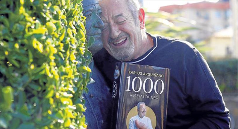 Arguiñano celebra sus 50 años de cocinero con nuevo libro
