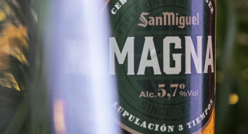 Helmántica de Bebidas presenta la cerveza Magna de San Miguel