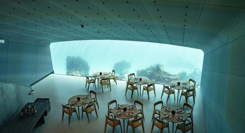 Conoce el primer y exclusivo restaurante subacuático de Europa