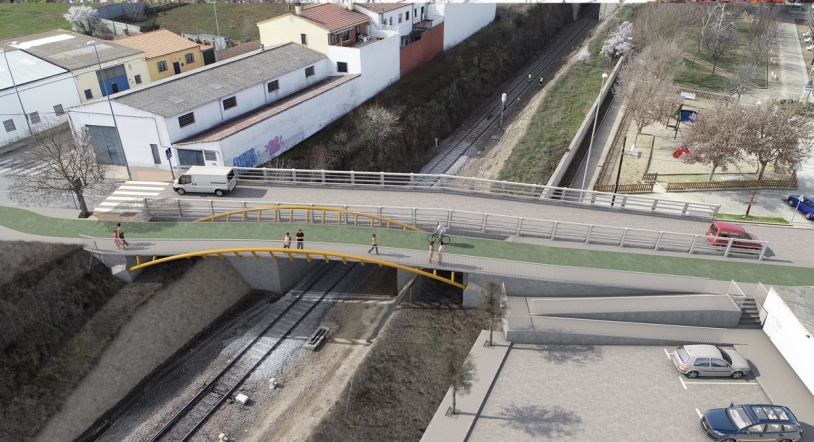 Así serán los nuevos puentes que unirán los barrios Chamberí, Los Alcaldes y Tejares