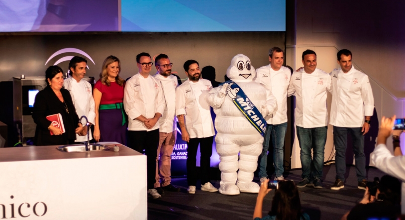 8 chefs andaluces harán la cena de la presentación de la Guía Michelin