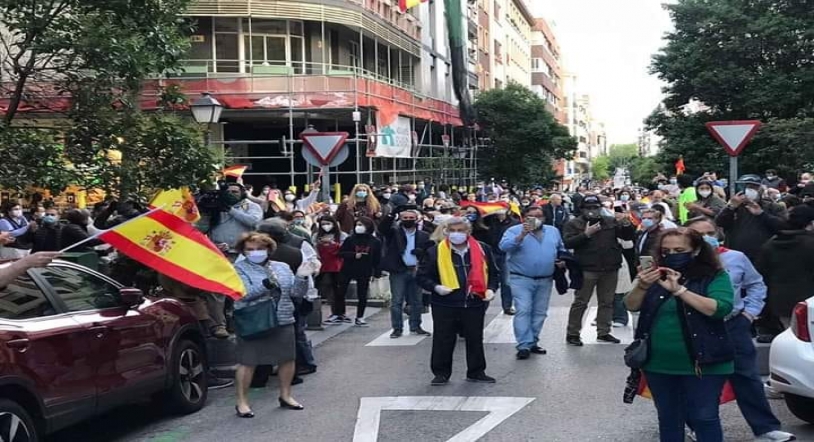 La España que contagia: Las redes sociales arden contra protestas antigobierno durante el confinamiento