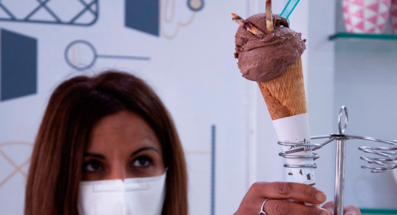 Tradición e innovación, dos opciones de helados artesanales en Confitería Santa Lucía