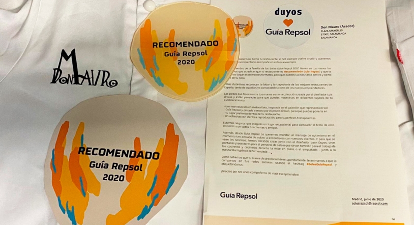La propuesta gastronómica del Don Mauro, recomendada por la Guía Repsol 2020