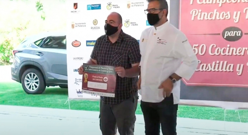 Los Álamos gana el Premio al Pincho más Tradicional del Campeonato de Pinchos y Tapas de Castilla y León 