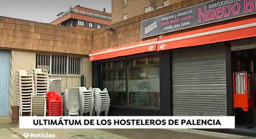 Los hosteleros de Palencia en pie de guerra: amenazan con abrir el 4 aunque esté prohibido