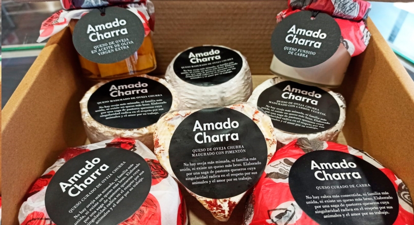 Caja Degustación de quesos Amado Charra, el mejor regalo para estas Navidades