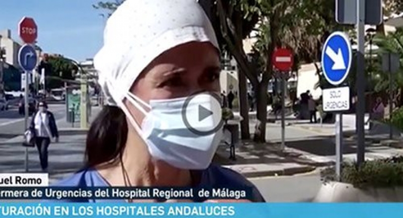 El cruel testimonio de esta enfermera de un hospital de Málaga, pelos de punta