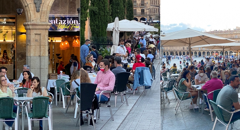 Atardecer veraniego en Salamanca: vuelta a la normalidad