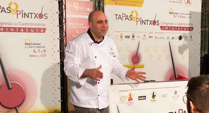 Helio Flores, representante salmantino en el Congreso Nacional de Gastronomía en Miniatura