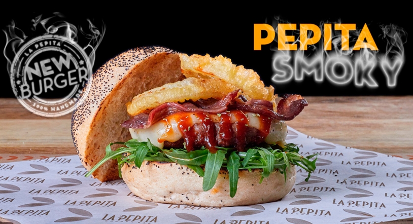 ¡Te presentamos a la nueva Pepita Smoky! La hamburguesa más veraniega de La Pepita Burger Bar