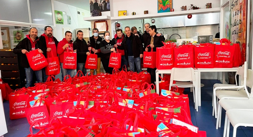 Coca-Cola repartirá más de 24.000 comidas a familias vulnerables esta Navidad en toda España