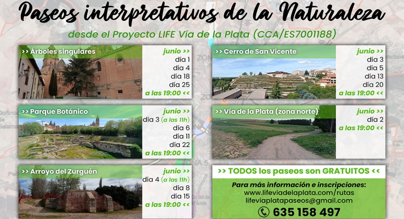 9 rutas guiadas gratuitas que ponen en valor los recursos medioambientales de Salamanca