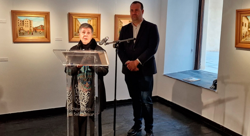 Exposición 'Rincones y Monumentos' de la artista Puri Sánchez en la Torre de los Anaya