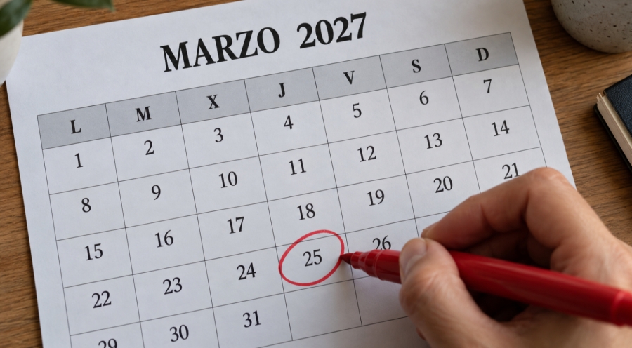 Calendario laboral 2027: todos los festivos en España, Castilla y León y Salamanca