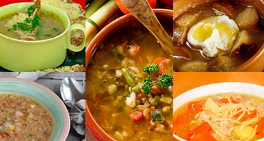 6 sopas para afrontar el invierno