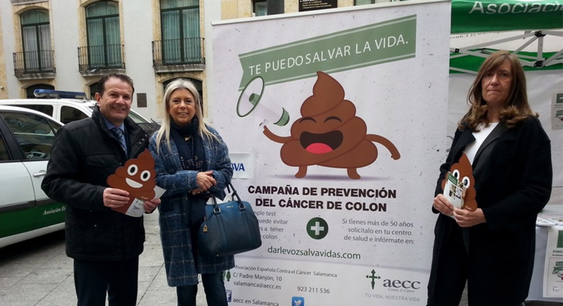 25 establecimientos salmantinos apoyan el cáncer de colon