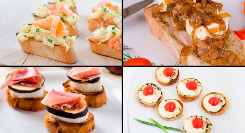 5 tostas curiosas para cenar entre amigos