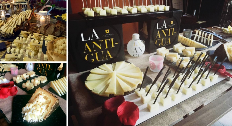 Degustación de quesos La Antigua en Doze