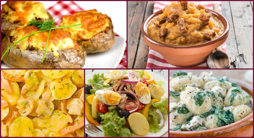 5 maneras de tomar patatas