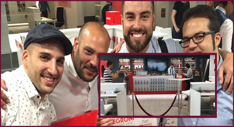 Sergio Bermejo, ganador del campeonato nacional Negroni Essence
