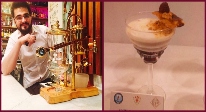 Alberto Aceña (The Doctor Cocktail), ganador del Campeonato Nacional de Coctelería