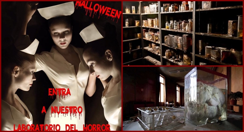 El Laboratorio del Terror, una terrorífica idea para Halloween