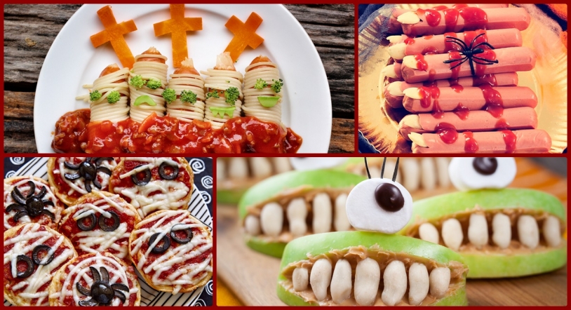4 Aperitivos monstruosos para Halloween