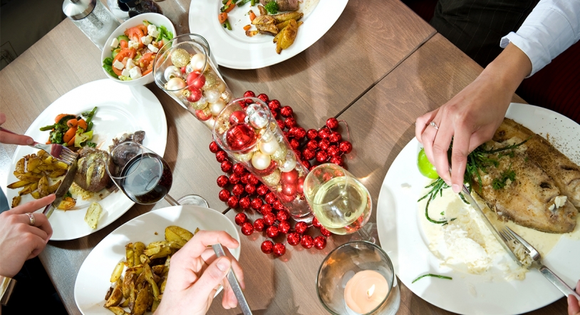 ¿Cómo sobrevivir a las comidas de Navidad?