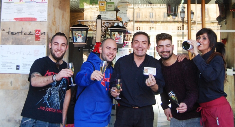 ¡El cuarto Premio de la Lotería de Navidad recae en… La Tentazión!  