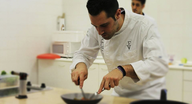 El chef Fran Vicente, protagonista del ciclo Gastronomía y Literatura