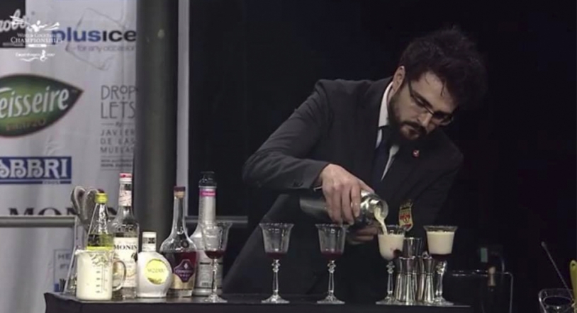 Alberto Aceña, bronce en el Campeonato Mundial de Coctelería