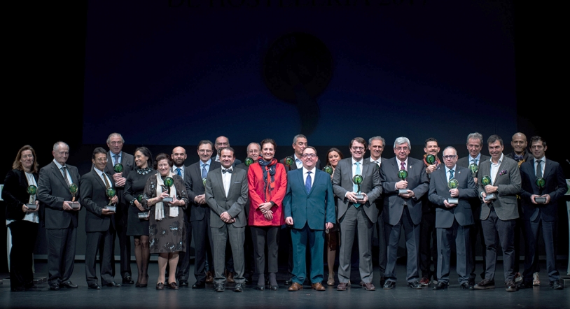 Éxito en la entrega de Premios Nacionales de Hostelería