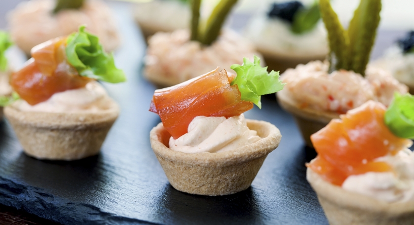 5 Aperitivos con salmón para Navidad