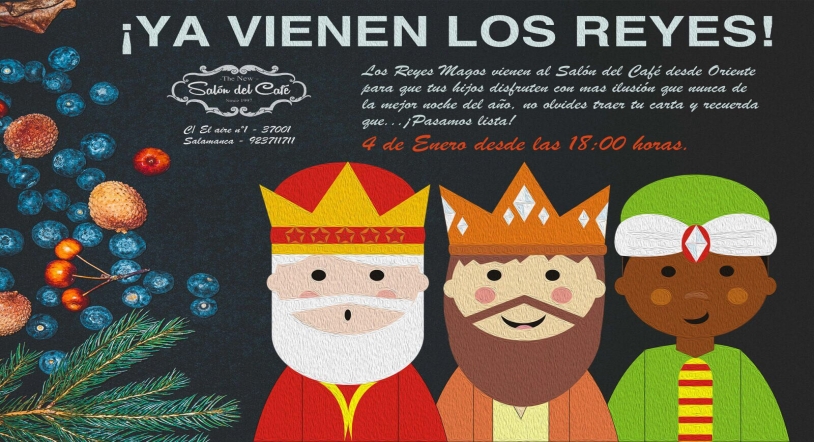 Los Reyes Magos en The New Salón del Café