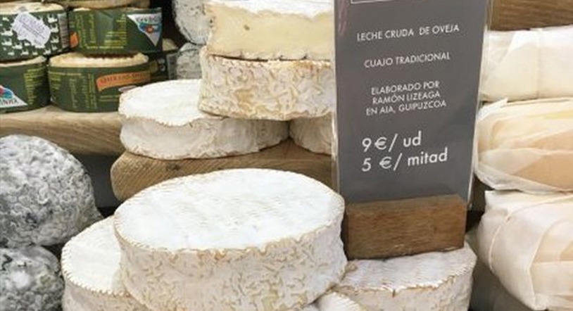 Retirados tres quesos de leche cruda de oveja por un caso de meningitis 