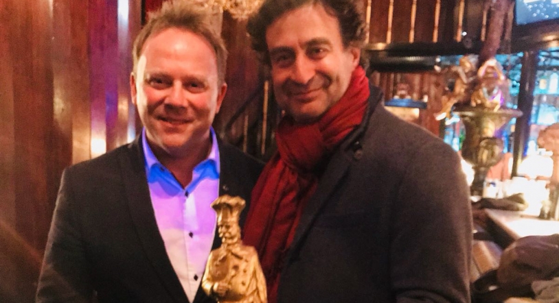 Pepe de MasterChef recibe el Premio de HosteleriaSalamanca.es