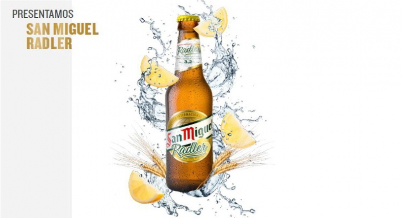 Cerveza Radler San Miguel, nueva apuesta de Helmántica de Bebidas