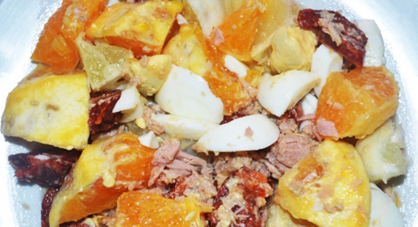 Limón serrano, plato típico del Jueves Santo