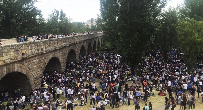 Lunes de aguas en Salamanca