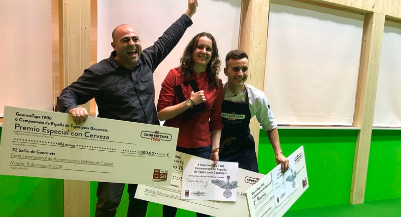 Helio Flores, tercero en el Campeonato Nacional de Tapas